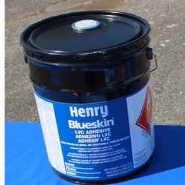 BLUESKIN LVC ADHESIVE 4.5 GAL