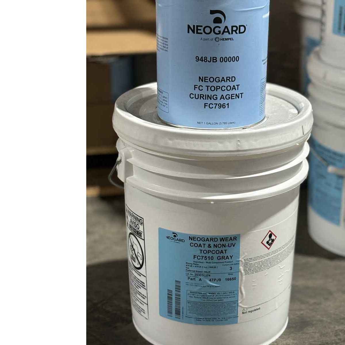 FC7510 GRAY 4 GAL KIT W/ 7961